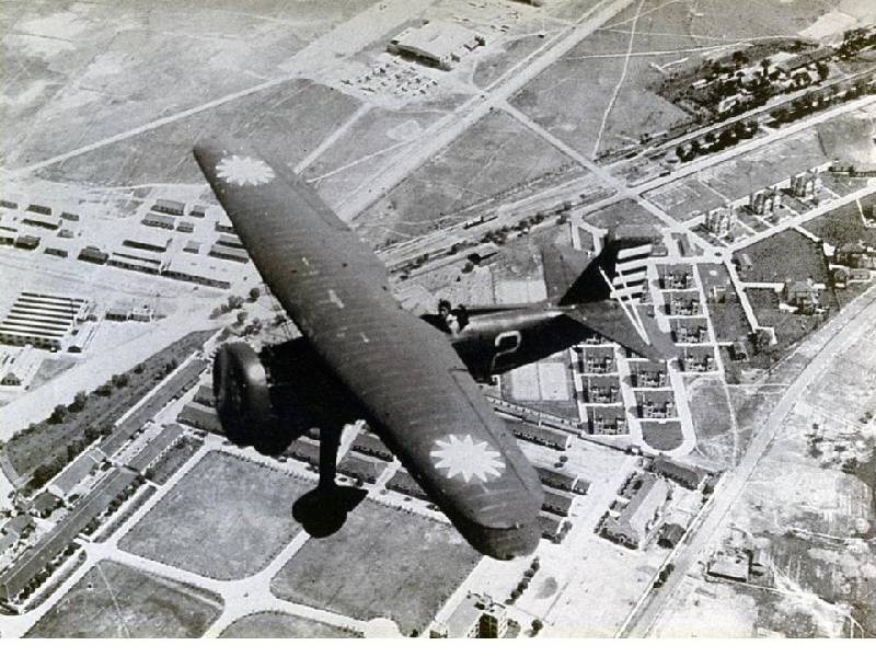 Curtiss Hawk II in Chinese service