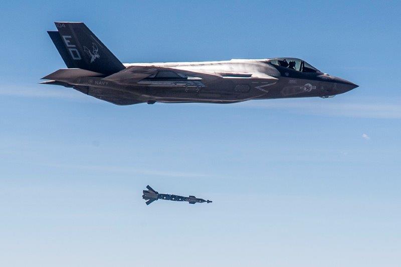 3. F-35C GBU-12 Drop
