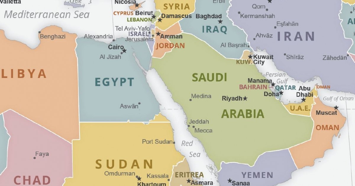 Middle East CIA political crop