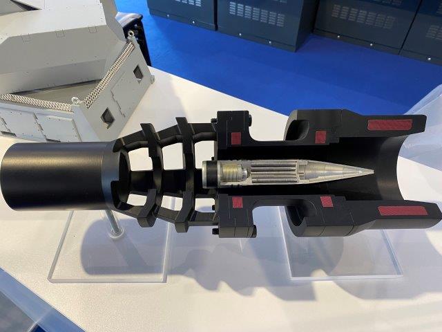 Particolare cannone 35 mm Rheinmetall