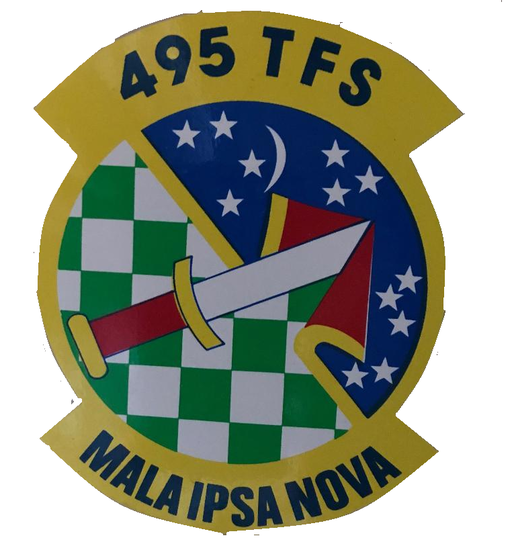 495th Tactical Fighter Squadron - Emblem