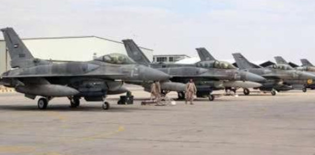 Iraqi F 16 in Jordan