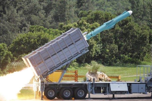 Taiwanese Hsiung Feng IIE Anti-Ship Cruise Missile Coastal Defence System (1)