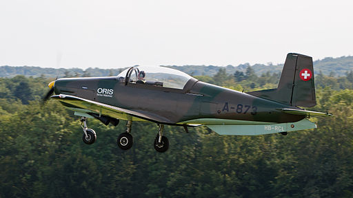 Pilatus P3 P3-Flyers HB-RCL OTT 2013 02