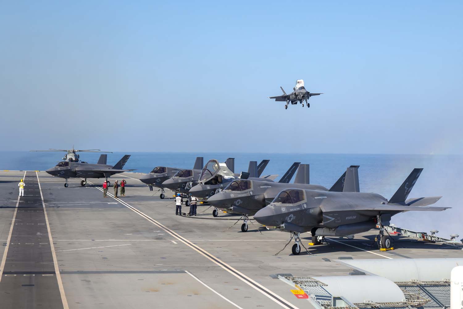 Some of the highlights from the UK's Carrier Strike Group deployment so far