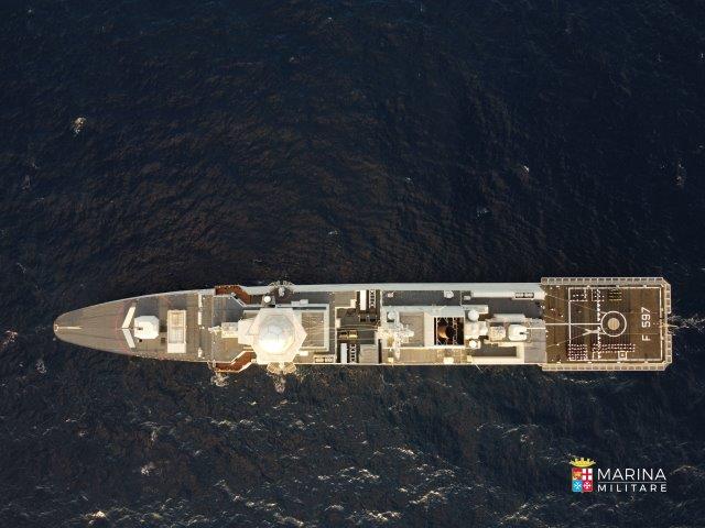 Nave Marceglia dalla verticale