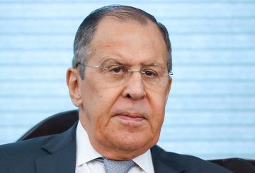 NEW DELHI, INDIA – DECEMBER 6, 2021: Russia's Foreign Minister Sergei Lavrov looks on during a meeting with his Indian counterpart Subrahmanyam Jaishankar. Russian Foreign Ministry/TASS Èíäèÿ. Íüþ-Äåëè. Ìèíèñòð èíîñòðàííûõ äåë ÐÔ Ñåðãåé Ëàâðîâ âî âðåìÿ âñòðå÷è ñ ìèíèñòðîì èíîñòðàííûõ äåë Èíäèè Ñóáðàìàíüÿìîì Äæàéøàíêàðîì. Ïðåññ-ñëóæáà ÌÈÄ ÐÔ/ÒÀÑÑ