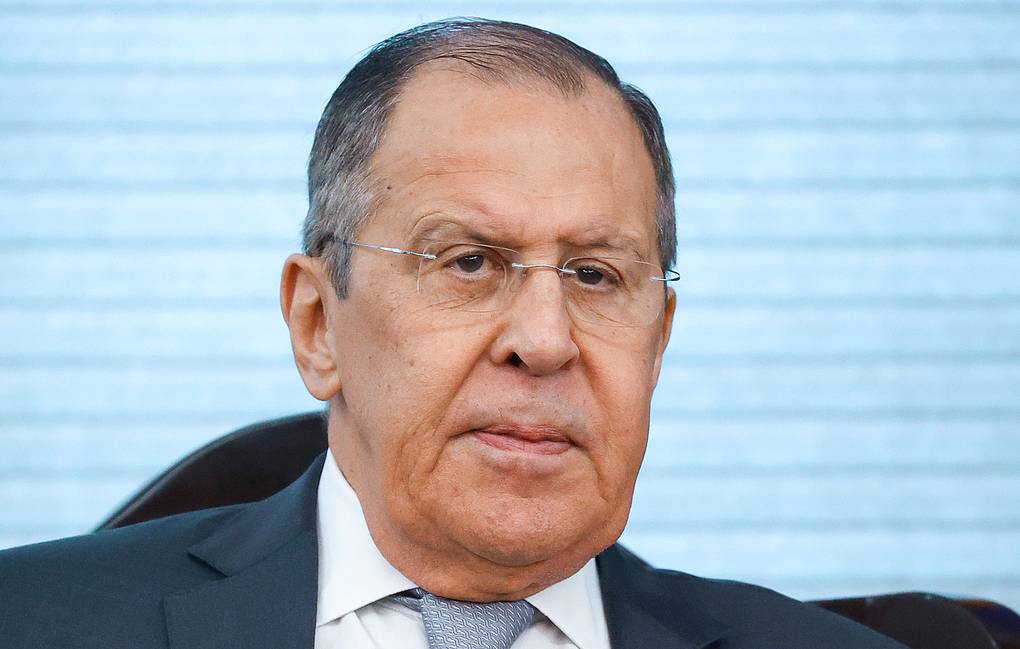 NEW DELHI, INDIA – DECEMBER 6, 2021: Russia's Foreign Minister Sergei Lavrov looks on during a meeting with his Indian counterpart Subrahmanyam Jaishankar. Russian Foreign Ministry/TASS Èíäèÿ. Íüþ-Äåëè. Ìèíèñòð èíîñòðàííûõ äåë ÐÔ Ñåðãåé Ëàâðîâ âî âðåìÿ âñòðå÷è ñ ìèíèñòðîì èíîñòðàííûõ äåë Èíäèè Ñóáðàìàíüÿìîì Äæàéøàíêàðîì. Ïðåññ-ñëóæáà ÌÈÄ ÐÔ/ÒÀÑÑ