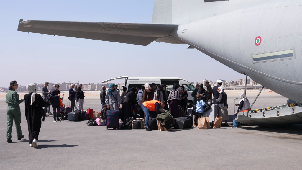 AvioBlog Medio Oriente evacuazione sanitaria e umanitaria di 14