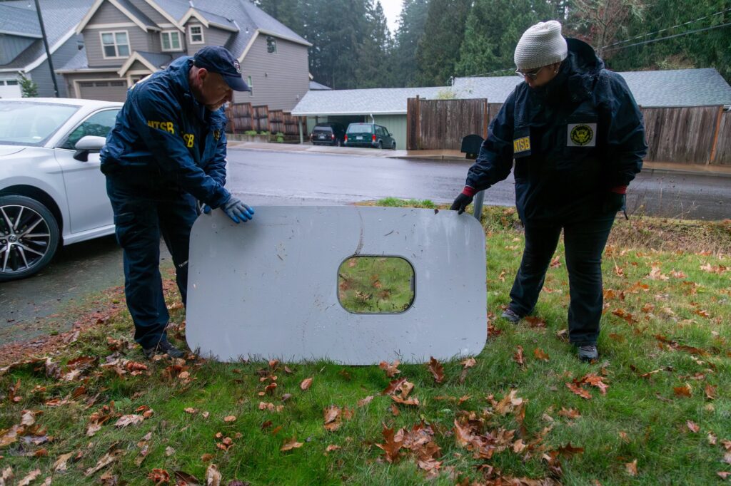 NTSB plug door Alaska Airlines