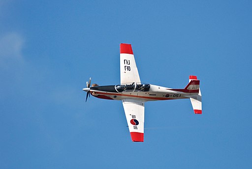 Demonstration Flight of ROKAF New Light Trainer KT-1 'Woongbi'