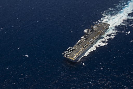 USS America (LHA-6) performs flight operations while underway to RIMPAC 2016 (3)