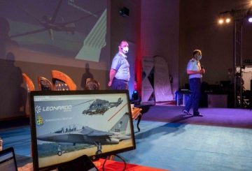 L'intervento del gen. Casali Capo di Stato Maggiore del Comando delle Scuole A.M. - 3^ Regione Aerea (002)